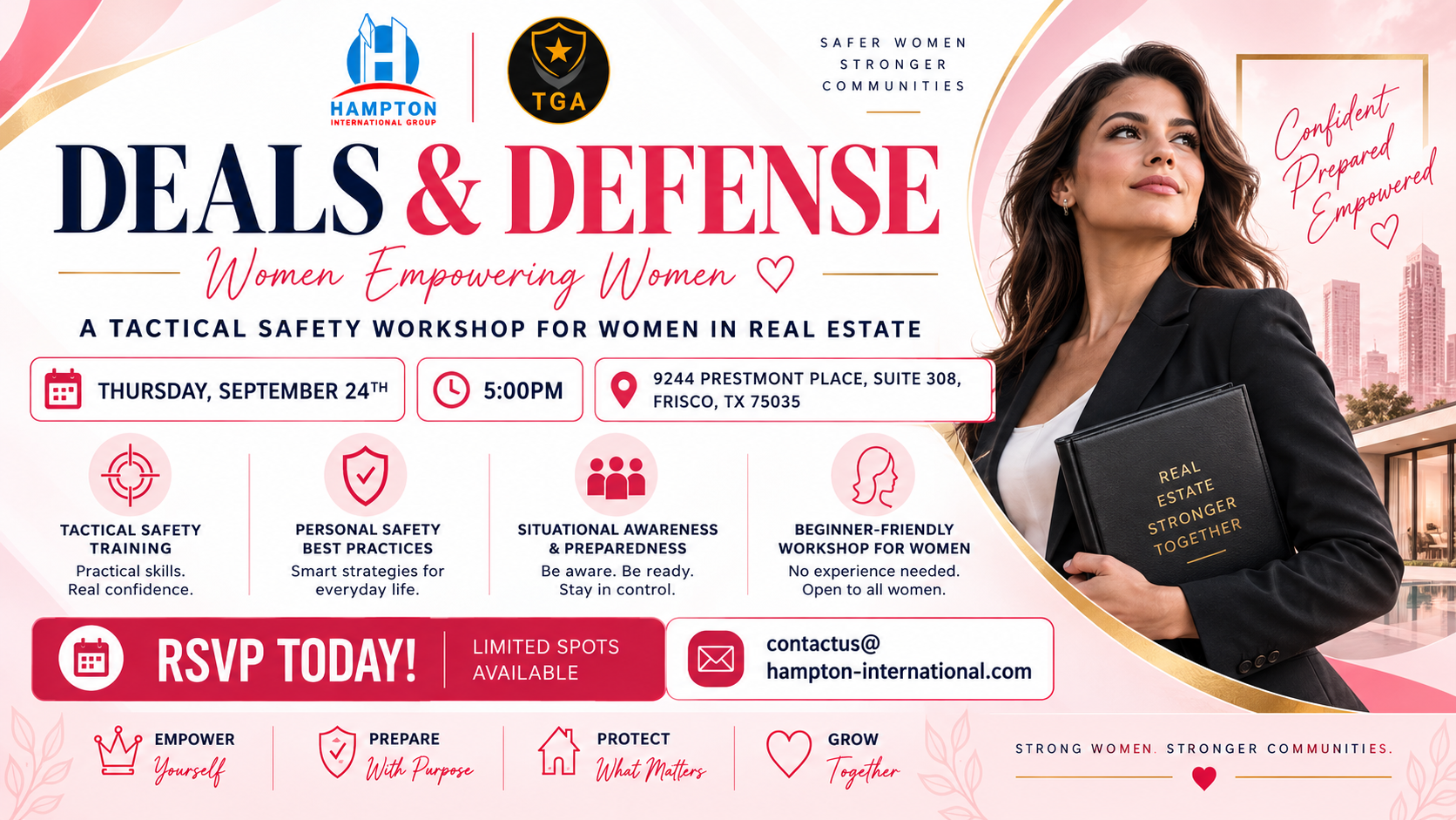 Hampton International Group Hosts “Deals & Defense” Safety Workshop in Frisco