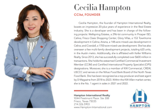ceci Cecilia Hampton, CCIM, Spotlighted in Local Profile Magazine's "Celebrating Local Female Leaders" in Real Estate and Other Industries