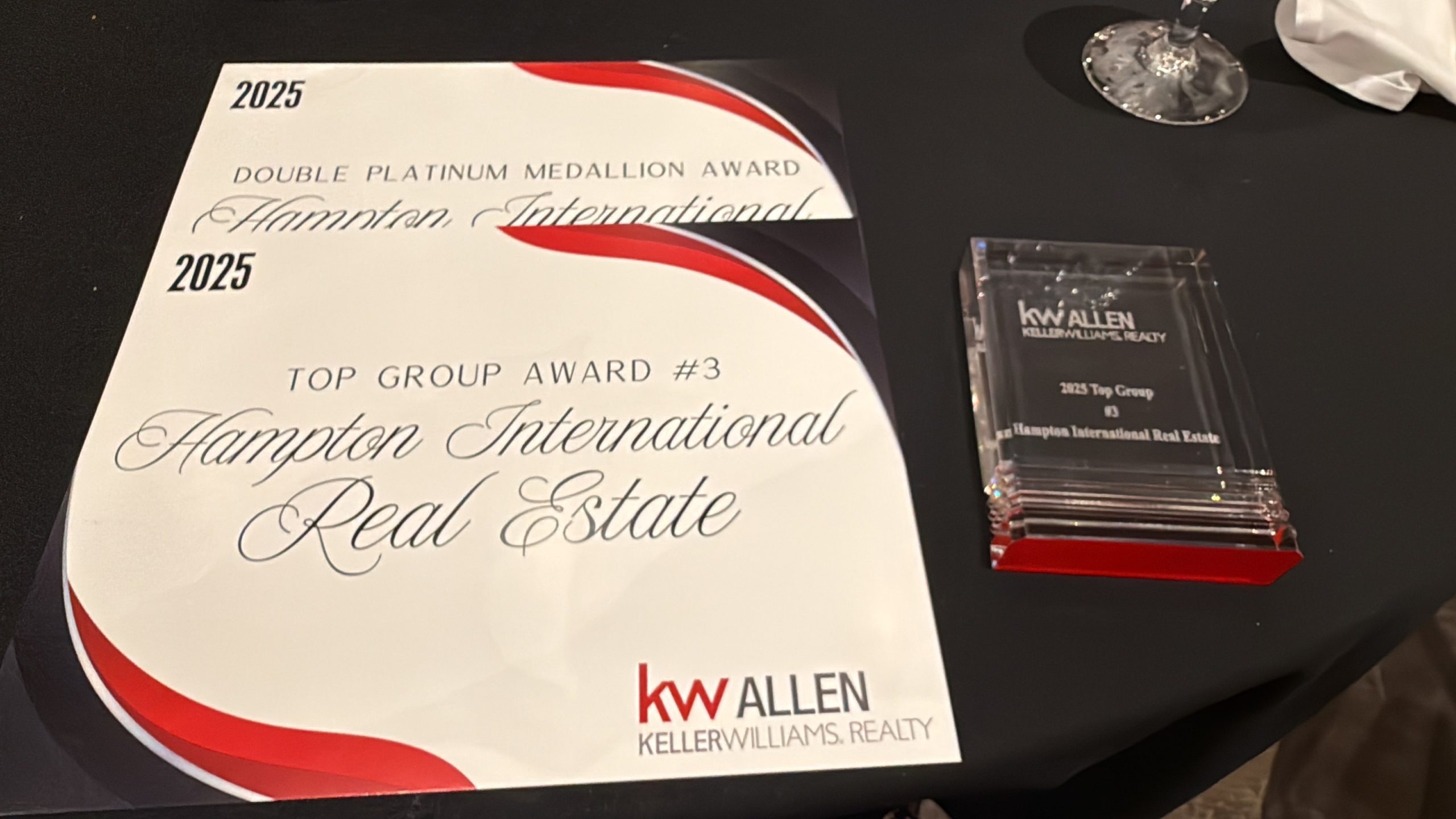 da63826890fba1474e8218a8e04a577d scaled Hampton International Real Estate Earns Top Honors at KW Allen Annual Awards